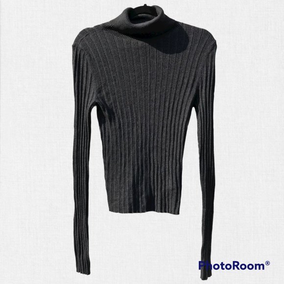 American Eagle Outfitters Sweaters - [American Eagle] Dark Grey Turtleneck Sweater